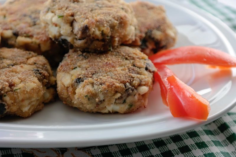 Kotlety jajeczno-pieczarkowe