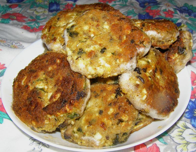 Kotlety jajeczno-pieczarkowe