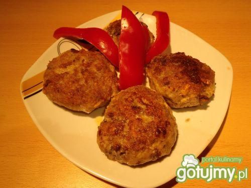 Kotlety mielone nadziane pieczarkami Kotlety mielone nadziane pieczarkami