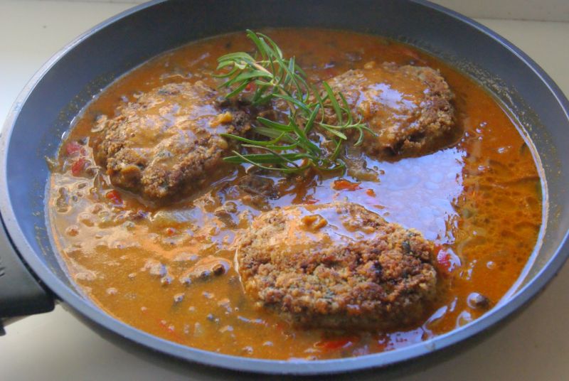 Kotlety mielone w sosie łapanym