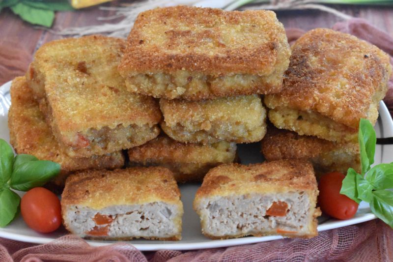 Kotlety mielone w wafelku