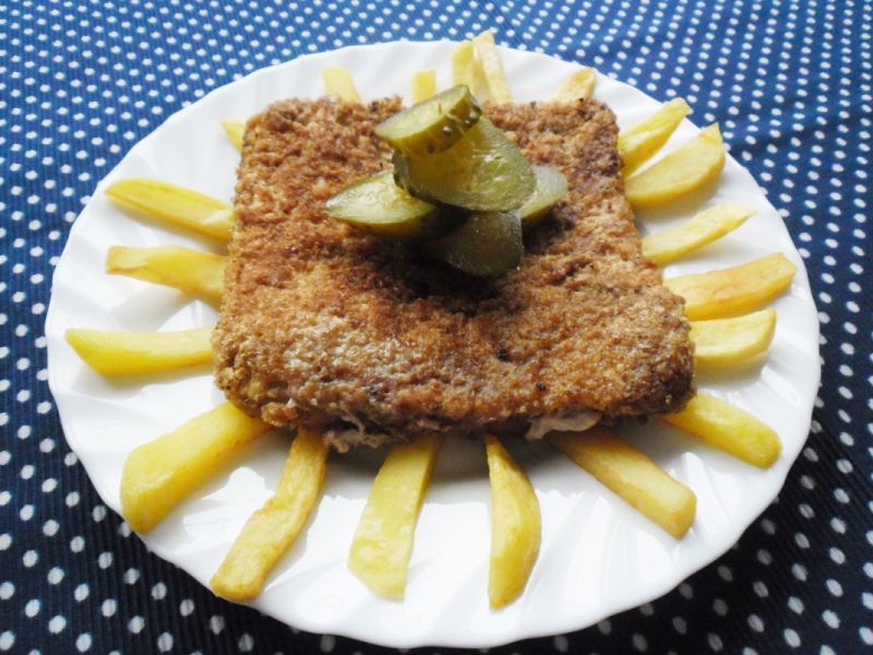 Kotlety mielone w waflu Kotlety mielone w waflu