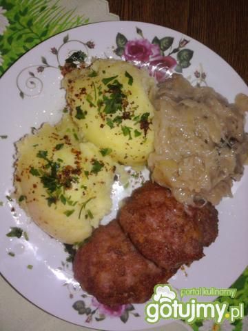 Kotlety mielone z indyka z curry