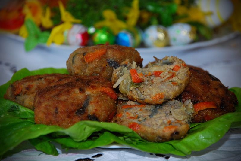 Kotlety mielone z mieszanką chińską