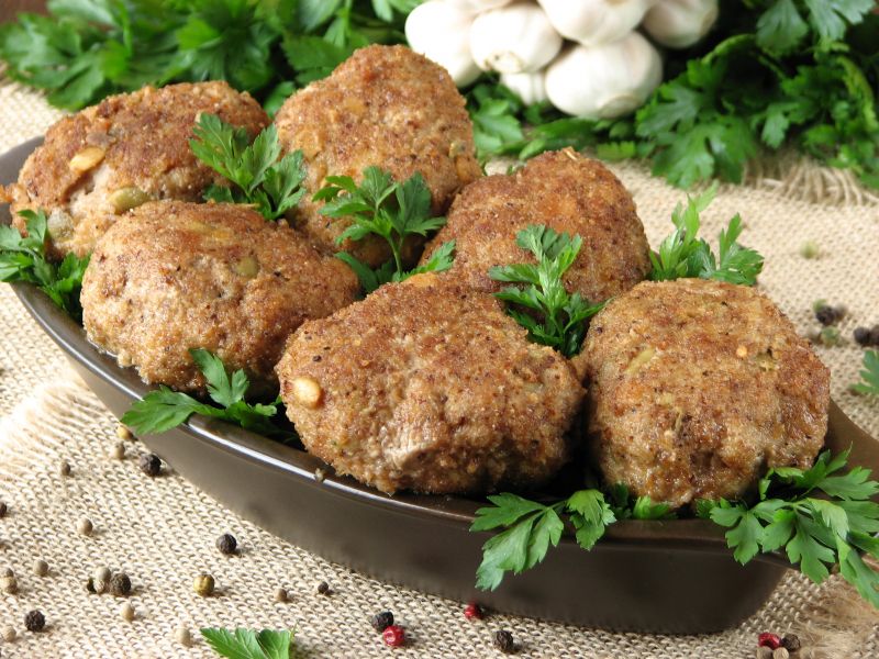 Kotlety mielone z pestkami dyni