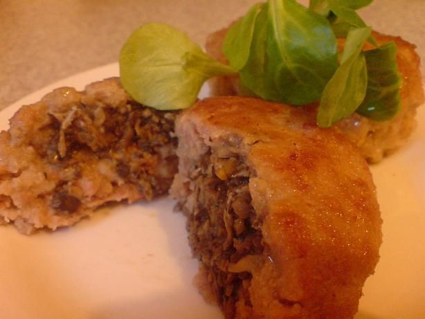 Kotlety mielone z pieczarkami. Kotlety mielone z pieczarkami.