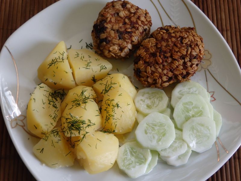 Kotlety mielone z pieczarkami