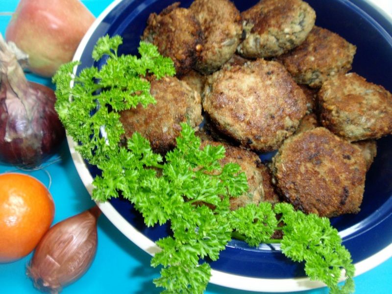 Kotlety mielone z pieczarkami Kotlety mielone z pieczarkami