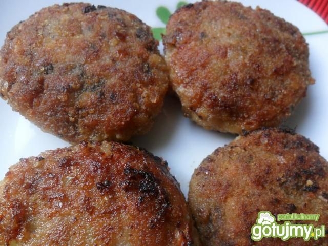 Kotlety mielone z pieczarkami wg Reniz