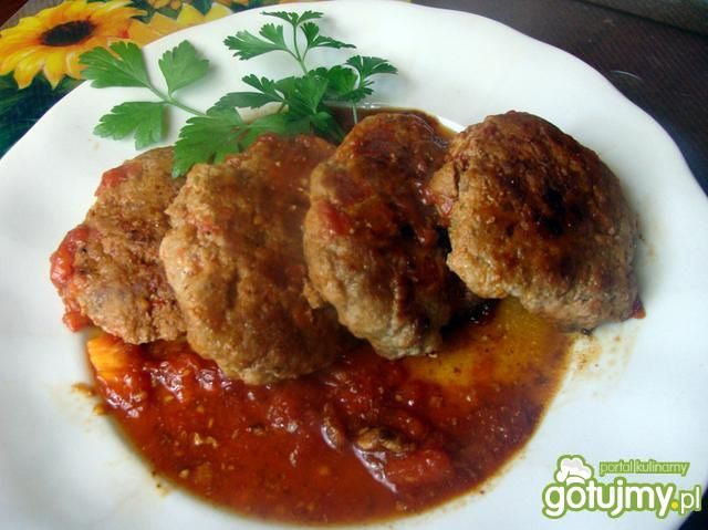 Kotlety mielone z pomidorami wg iziona