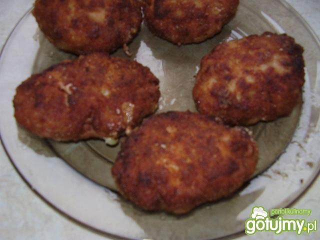 Kotlety mielone z porem i papryką...