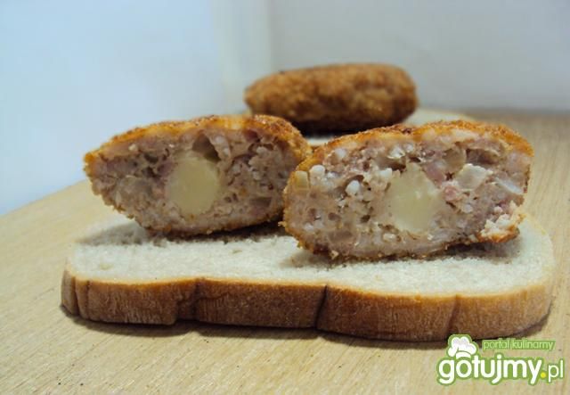 Kotlety mielone z ryżem i serem Kotlety mielone z ryżem i serem