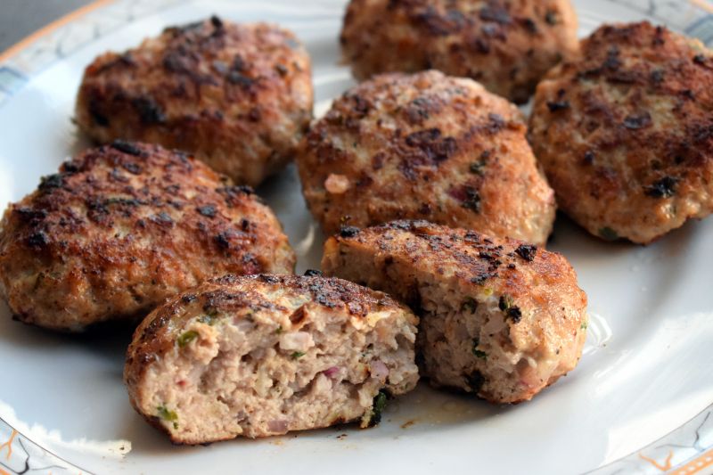 Kotlety mielone z rzodkiewką Kotlety mielone z rzodkiewką