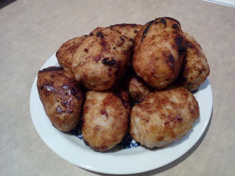 Kotlety mielone z szynki Kotlety mielone z szynki