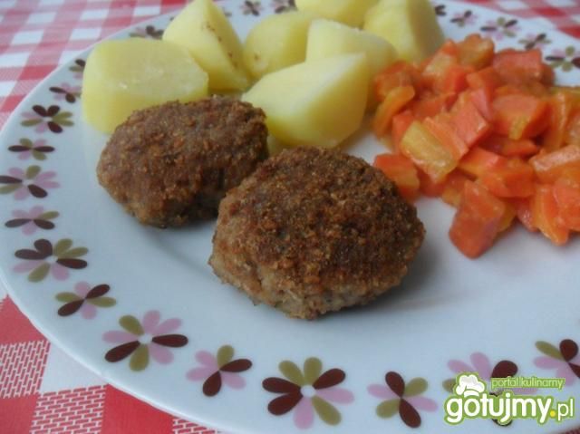 Kotlety mielone z tartym ziemniakiem Kotlety mielone z tartym ziemniakiem