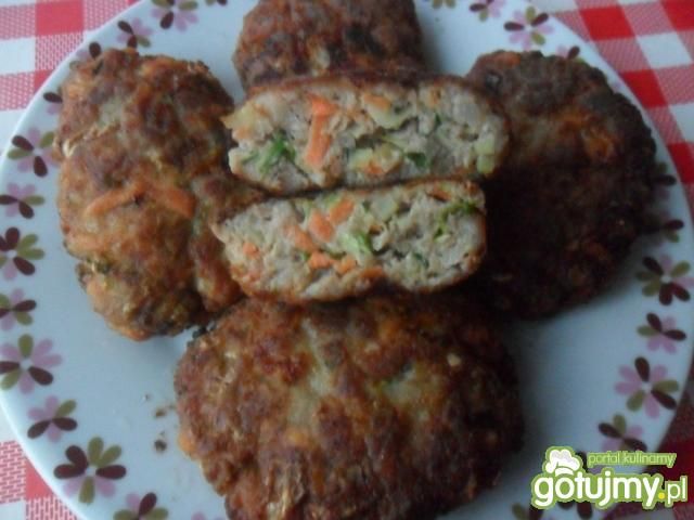 Kotlety mielone z warzywami Kotlety mielone z warzywami
