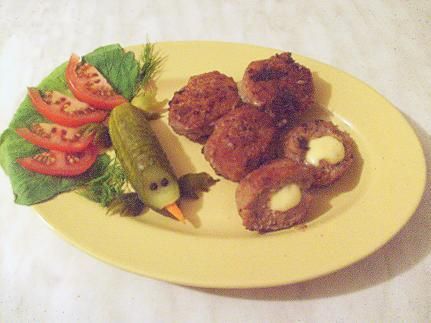 kotlety mielone z żółtym sesem