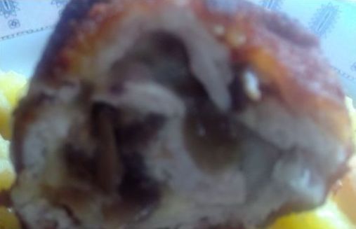 Kotlety nadziewane pieczarkami i serem