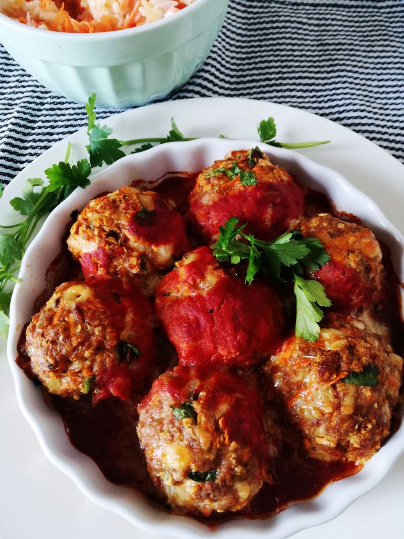 Kotlety pieczone na bogato  Kotlety pieczone na bogato