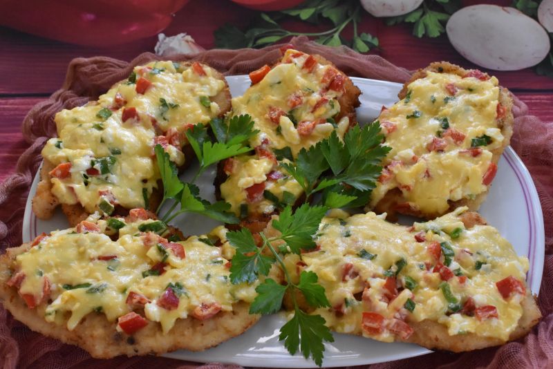 Kotlety pod zimową kołderką