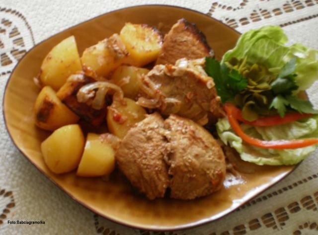 Kotlety schabowe -,,Barbecue z piekarnik Kotlety schabowe -,,Barbecue z piekarnik