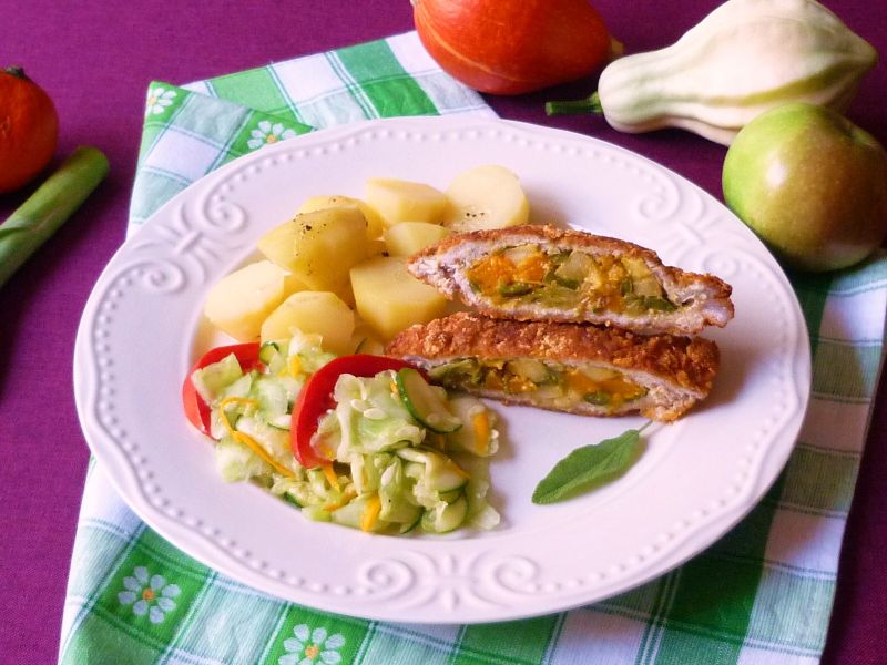 Kotlety schabowe nadziewane