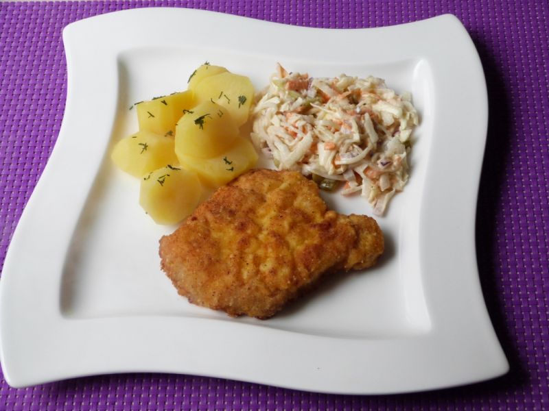Kotlety schabowe w chrupkach Kotlety schabowe w chrupkach