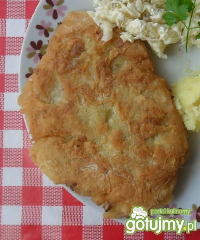 Kotlety schabowe w mące  Kotlety schabowe w mące