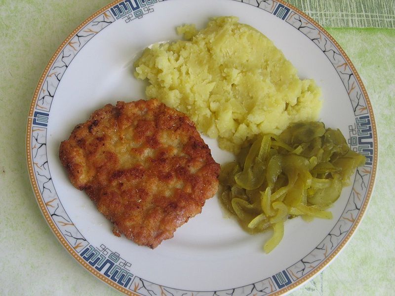 Kotlety schabowe z czosnkową nutą