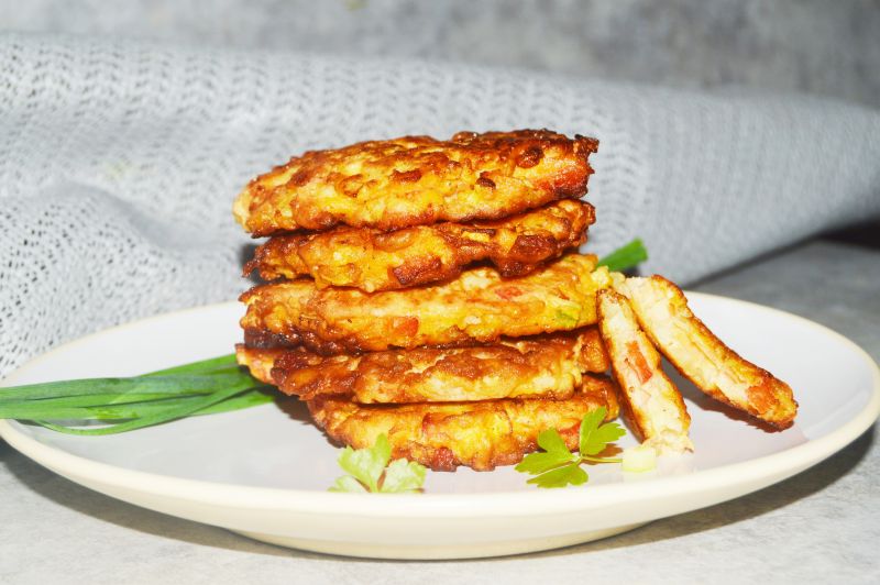 Kotlety siekane z warzywami