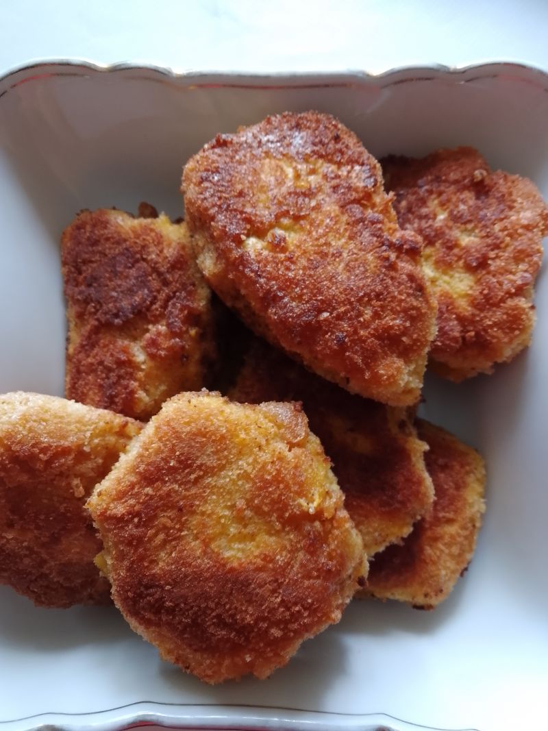 Kotlety sojowe w podwójnej panierce