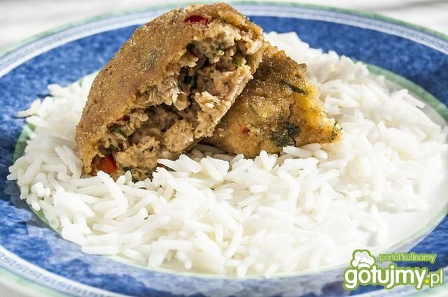 Kotlety sojowe z papryką                 Kotlety sojowe z papryką