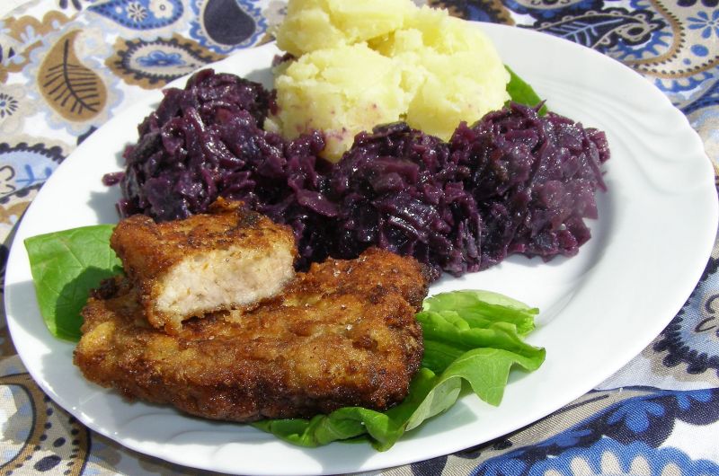 Kotlety w marynacie majonezowej z pieprzem