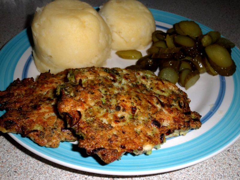 Kotlety z brokułami