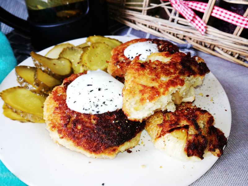 Kotlety z duszonych ziemniaków