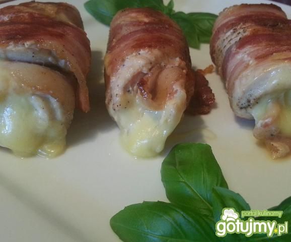 Kotlety z indyka w boczku 