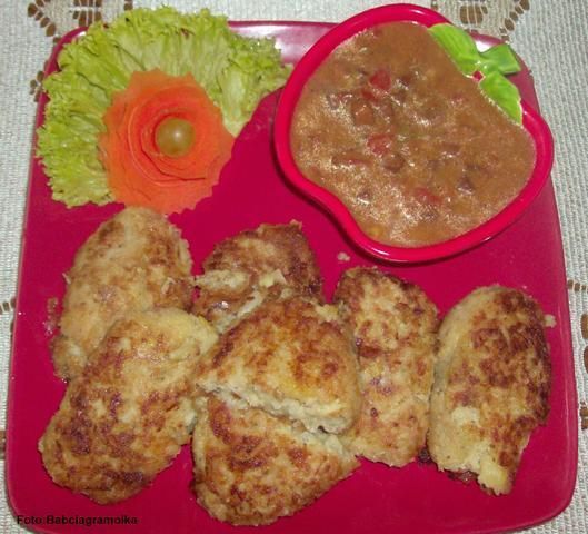 Kotlety z kapusty  i ziemniaków   Kotlety z kapusty  i ziemniaków