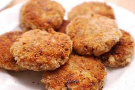 Kotlety z kaszy gryczanej