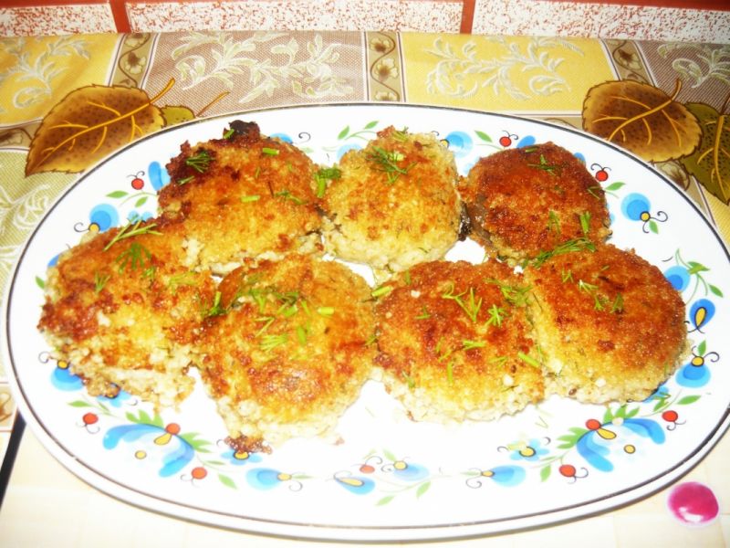 Kotlety z kaszy jęczmiennej