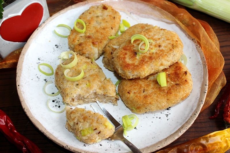 Kotlety z kaszy jęczmiennej