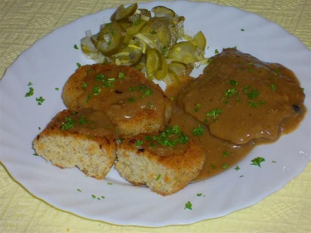 Kotlety z kaszy jęczmiennej  mojej mamy Kotlety z kaszy jęczmiennej  mojej mamy