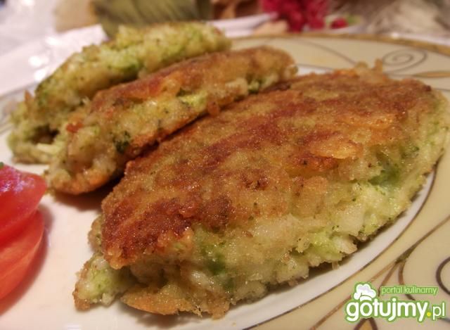 kotlety z makaronu i brokuła