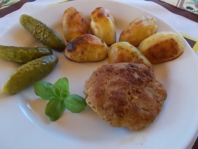 Kotlety z manną i majonezem