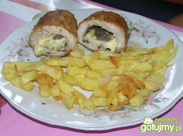 Kotlety z pieczarkami i serem Kotlety z pieczarkami i serem