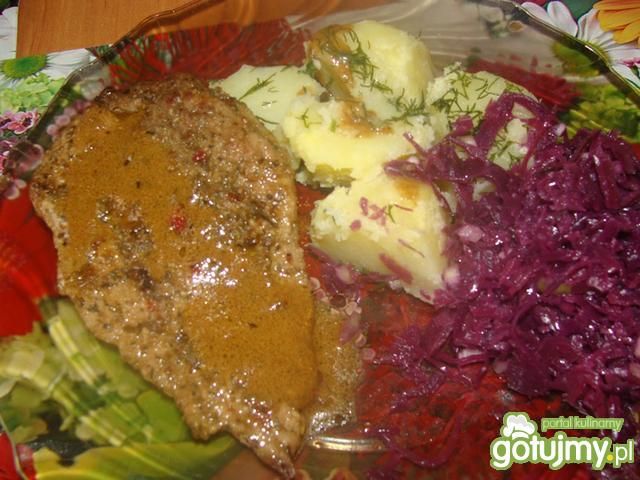 Kotlety z szynki w marynacie
