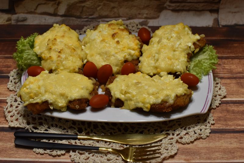 Kotlety z udek pod pierzynką