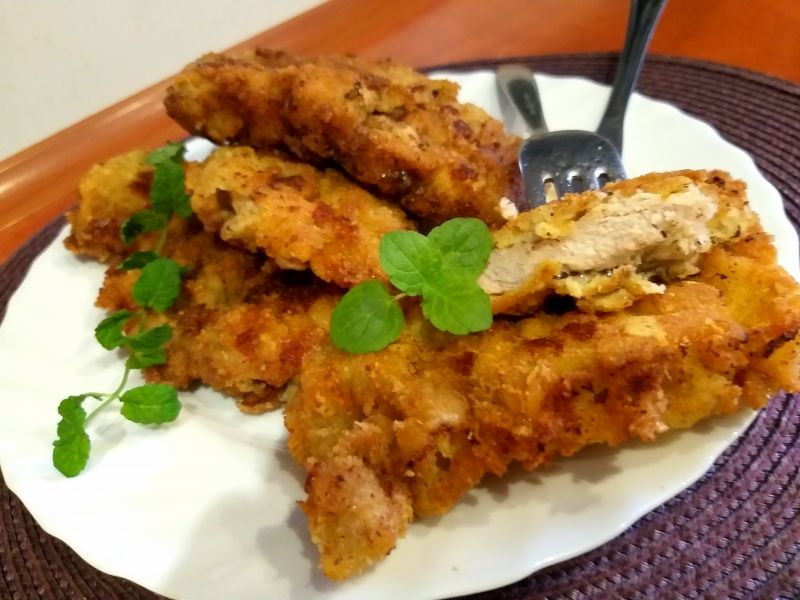 Kotlety z ziołami prowansalskimi Kotlety z ziołami prowansalskimi