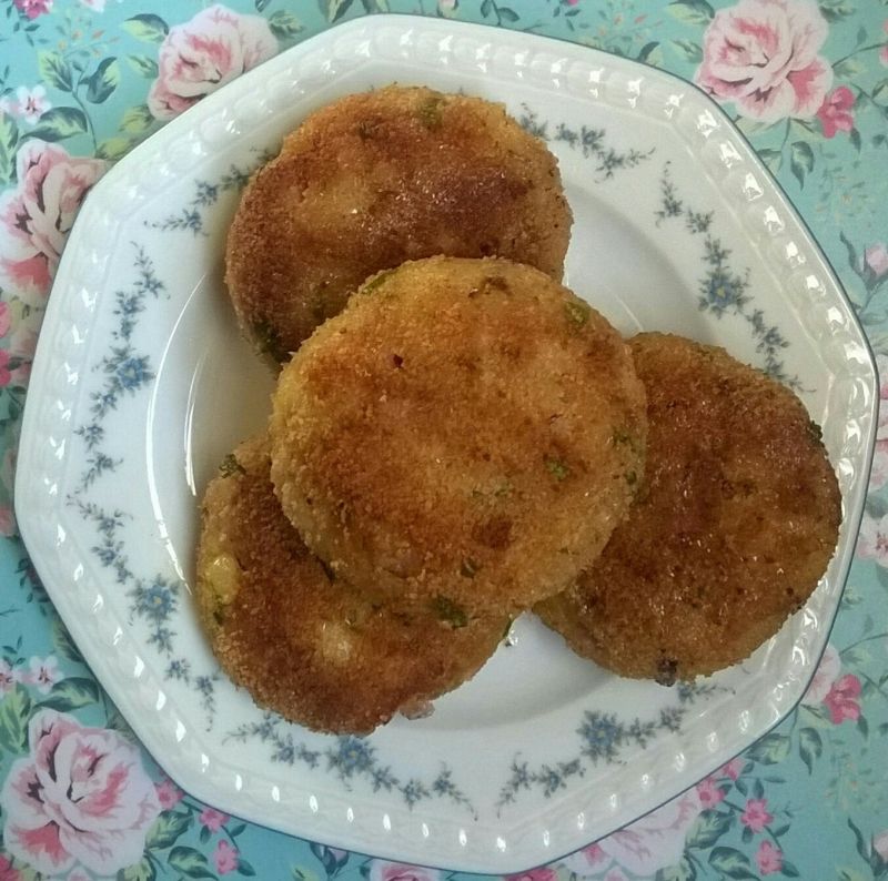Kotlety ziemniaczane z makrelą Kotlety ziemniaczane z makrelą