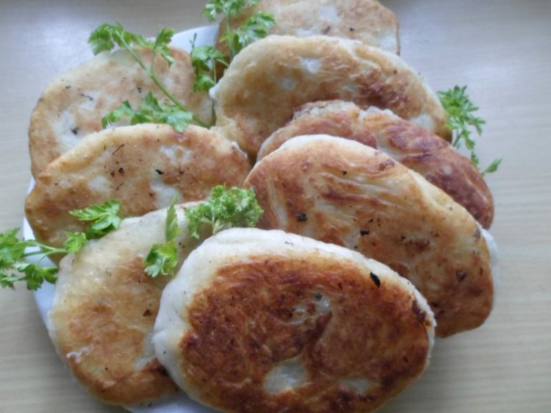Kotlety ziemniaczane z nadzieniem grzybowym Kotlety ziemniaczane z nadzieniem grzybowym