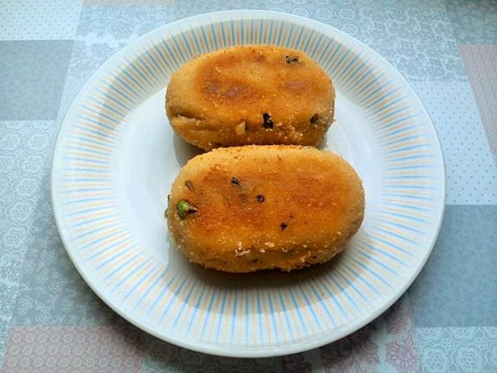 Kotlety ziemniaczane z puree ziemniaczanego Kotlety ziemniaczane z puree ziemniaczanego